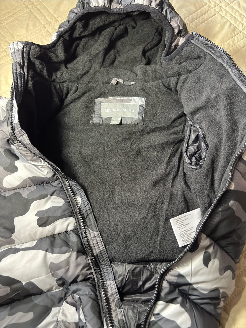 Michael Kors 6-12M Infant Hooded Snowsuit